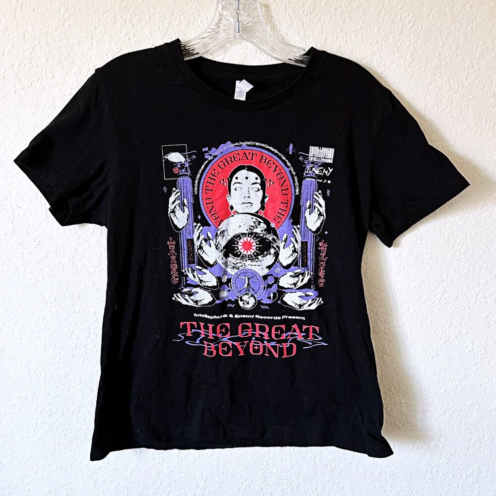 Intellephunk & Enemy Records The Great Beyond DJ Concert T-Shirt Minneapolis XL